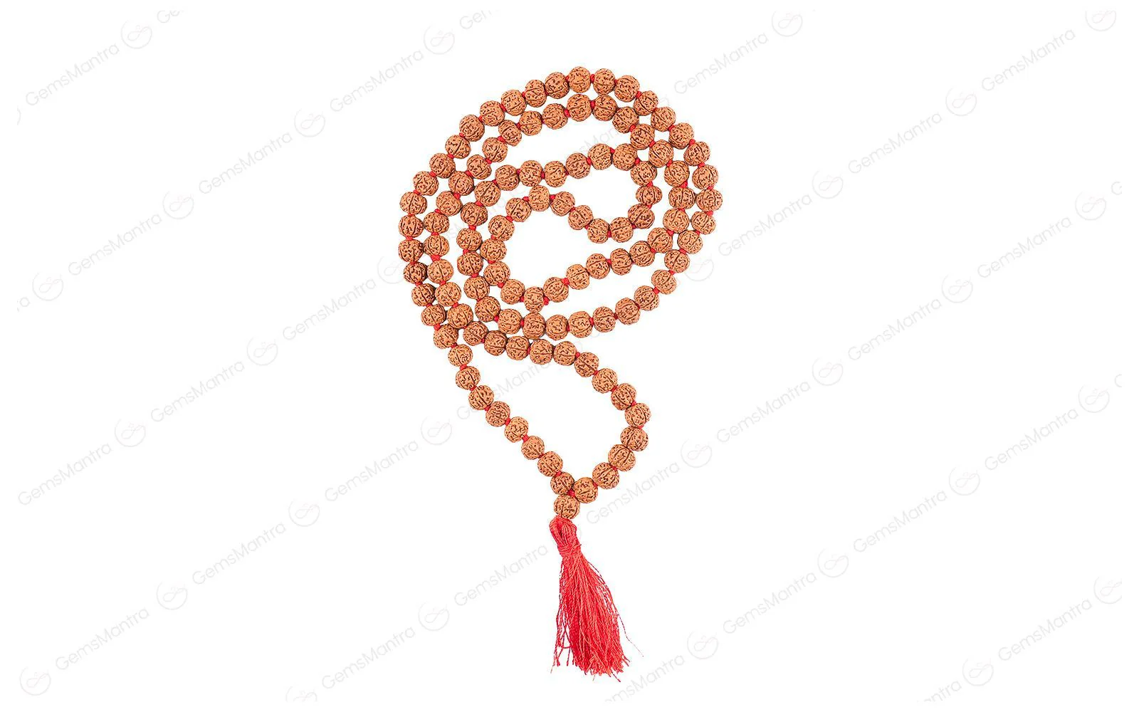 6 Mukhi Japa Rudraksha Mala - Image 4