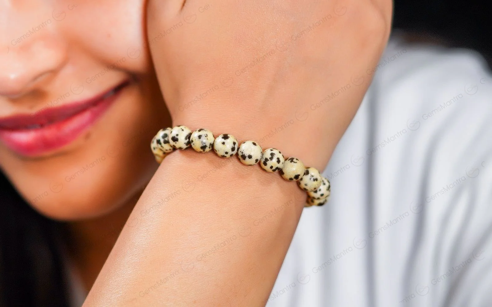 Dalmatian Jasper Bracelet - Image 3