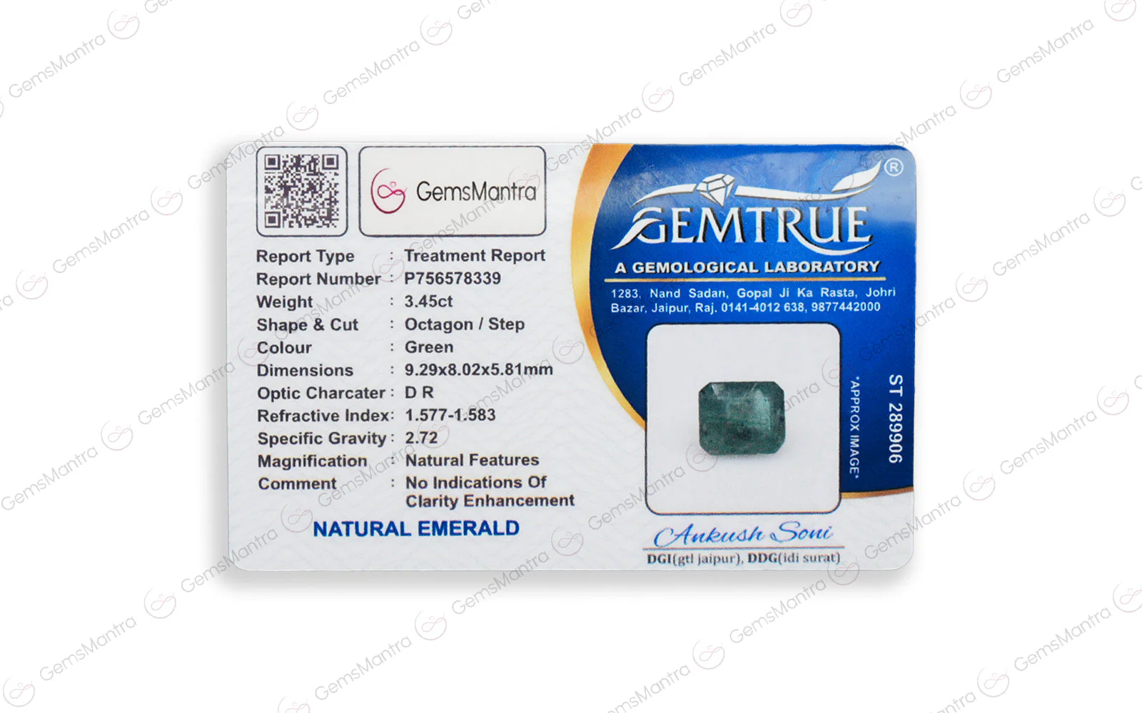 Emerald - 3.45 Carats - Image 4