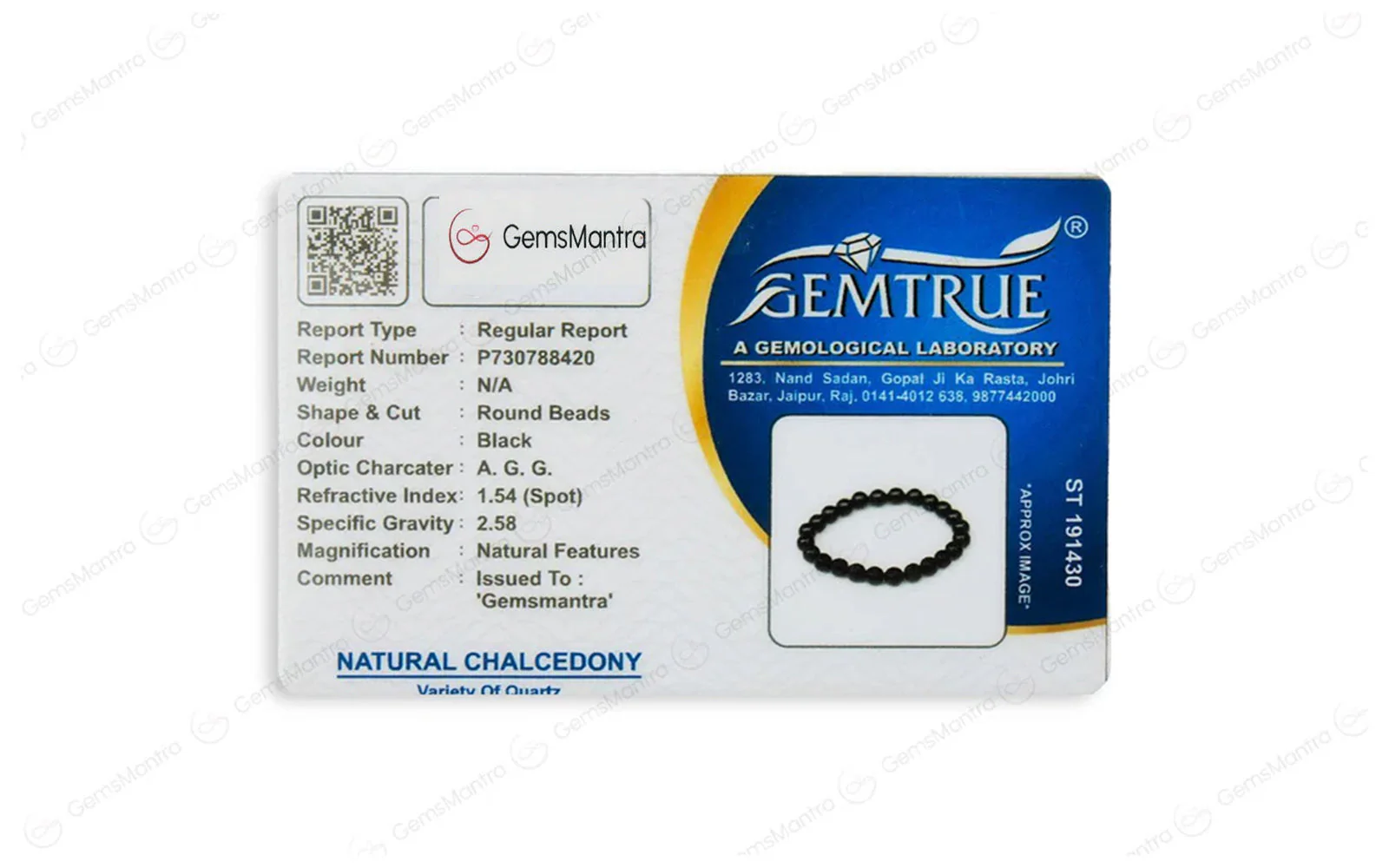 Agate (Black) Bracelet - Image 4